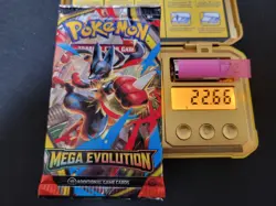 22.66g MEGA EVOLUTION Pokemon Booster Pack English - Sealed - #172 - Image 1