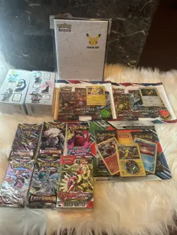 Pokemon XY Sun Moon Blister Booster Packs Lost origin Battle Style Fusion Strike - Image 1