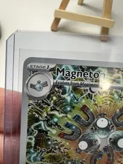 2024 Pokemon Magneton 159 Black Star Promo Illustration Holo (A) - Image 4