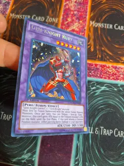 Yu-Gi-Oh! Gem-Knight Ruby HA05-EN019 Secret Rare 1st Edition Near Mint - Image 2