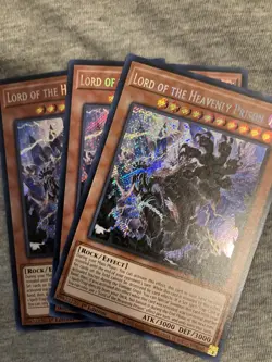 Lord of the Heavenly Prison Platinum Secret Rare RA03-EN029 Yu-Gi-Oh! X3 - Image 1