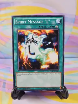 Yu-Gi-Oh TCG Card | Spirit Message "L" DPRP-EN045 First Edition - Image 1