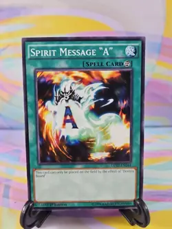 Yu-Gi-Oh TCG Card | Spirit Message "A" DPRP-EN044 First Edition - Image 1