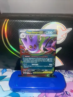 2025 Pokemon Phantasmal Flames Mega Gengar ex Double Rare Card 56/094 - Image 1