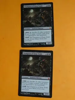 Champion of Stray Souls x2 Skeleton warrior Born of the Gods. MTG Card. - Image 1
