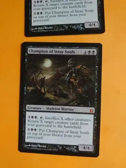 Champion of Stray Souls x2 Skeleton warrior Born of the Gods. MTG Card. - Image 2