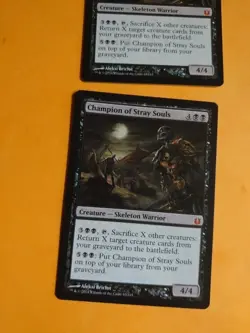 Champion of Stray Souls x2 Skeleton warrior Born of the Gods. MTG Card. - Image 5