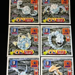 Pokemon Seal Sticker Card Japanese Amada Nintendo 1997 Vintage "NM" - Image 3