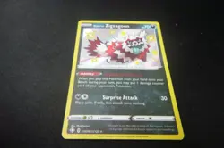 Pokemon Card Shining Fates Galarian Zigzagoon Shiny SV78/SV122 - Image 1