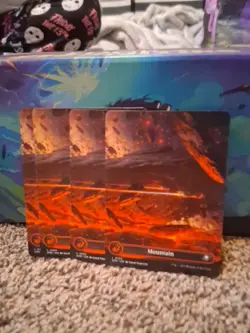 0265 Mountain BORDERLESS Full Art Land Edge of Eternities EOE MTG Card X4 - Image 1