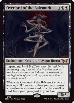Overlord of the Balemurk Duskmourn: House of Horror NM MTG - Image 1