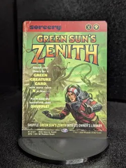Green Sun's Zenith - Edge of Eternities Showcase Special Guests - Near Mint / NM - Image 1