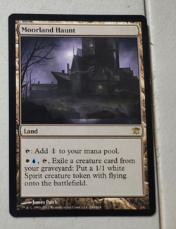 x1 MTG Moorland Haunt Innistrad 244/264 Regular Rare LP Free Shipping - Image 1