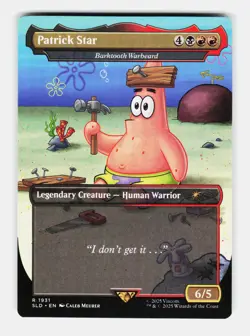 MTG: Patrick Star - Barktooth Warbeard | Secret Lair Drop Series 1931 NM - Image 1