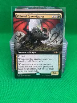 Colossal Grave-Reaver TDC 090 Bordless Extended Art Tarkir Dragonstorm Commander - Image 1