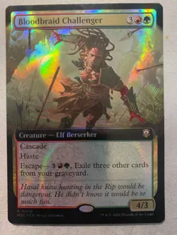 MTG Bloodbraid Challenger Ripple Foil - Modern Horizons 3 M3C R0070 NM - Image 1