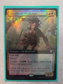 MTG Bloodbraid Challenger Ripple Foil - Modern Horizons 3 M3C R0070 NM - Image 3