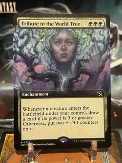 MTG | Tribute to the World Tree (Extended Art) [March of the Machine] NF - Image 1
