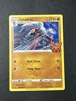 Lycanroc 095/185 Halloween 2020 Trick or Trade Stamped Pokemon TCG - Image 1