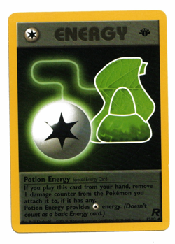 Pokemon Card: Potion Energy 82/82 1st Edition Team Rocket Set Rare! EXC - Image 1