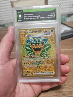 2024 Pokemon SV Twilight Masquerade Teal Mask Ogerpon EX #221/167 Mint 9 - Image 1