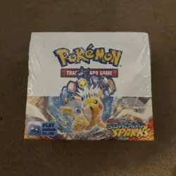 Pokemon Surging Sparks Booster Box With Acrylic Case - New & Sealed - Image 3