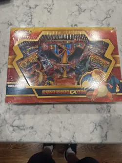 2014 Factory Sealed XY Charizard EX Pokemon Collection Box With Box Crease - Image 1