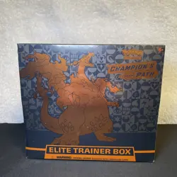 Pokemon TCG: Champion’s Path ETB - Factory Sealed - 10 Booster Packs - Image 1