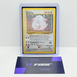 CARTA POKEMON CARD CHANSEY HOLO 3/102 - ITA - SET BASE UNLIMITED - NEAR MINT - Image 1