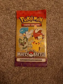 Pokemon TCG - McDonalds Match Battle Cards - Unopened SEALED Booster Pack 2023 - Image 1