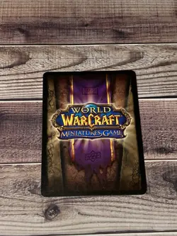 Shadowform Shadow Priest World of Warcraft Miniatures WoW Card 2008 Upper Deck - Image 2