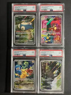 Pokemon TCG Psa 9 Graded Card Lot - Image 1