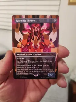 Roaming Throne (Borderless) The Lost Caverns of Ixalan Regular - Image 1
