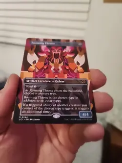 Roaming Throne (Borderless) The Lost Caverns of Ixalan Regular - Image 3