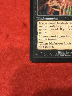 MTG Nefarious Lich 153/350 Odyssey Regular - Image 5