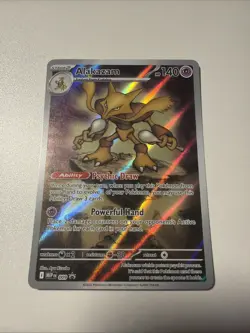 Pokemon TCG - Alakazam - Mega Evolutions 009 - Black Star Promo LP - Image 1
