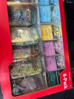 Pokemon Trading Card Game: 8-Pack Collector's Tin Set NEW, Factory Sealed. - Image 3