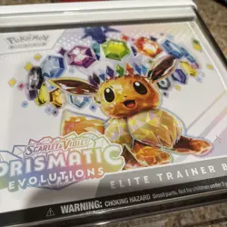 Pokemon TCG Scarlet Violet Prismatic Evolutions Elite Trainer Box ETB New Sealed - Image 1