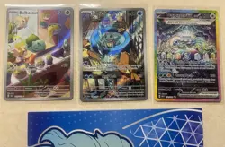 Pokemon Scarlet & Violet Stellar Crown Complete Master Set NM W 151 Binder!! - Image 1