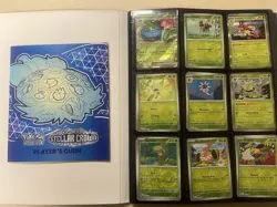 Pokemon Scarlet & Violet Stellar Crown Complete Master Set NM W 151 Binder!! - Image 3