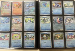 Pokemon Scarlet & Violet Stellar Crown Complete Master Set NM W 151 Binder!! - Image 5