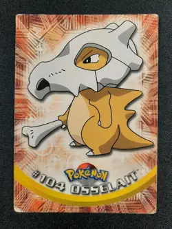 Carte Pokemon : Osselait Topps 1999 Topps TV Animation Edition #104 🇲🇫 - Image 1