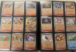 POKEMON TCG 100% COMPLETE OBSIDIAN FLAMES MASTER SET NM/M W BINDER & POSTER! - Image 5
