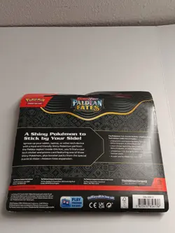 Pokemon TCG Paldean Fates Tech Sticker Collection - 3 Packs SEALED - Fidough - Image 2