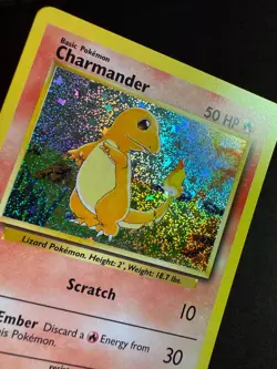 Charmander Holo Promo 001/034 Pokemon TCG Classic Charizard Deck Near Mint - Image 3