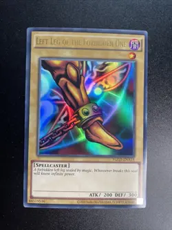 Left Leg of the Forbidden One - YGLD-ENA19 - Ultra Rare - (NM) - Image 1