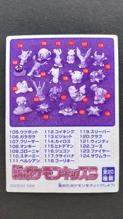 Dragonite Pokemon Kid's mini Card Japanese Nintendo Game Rare No.17 F/S - Image 4