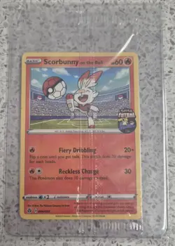 Pokemon Card - Scorbunny On the Ball - Sealed Promo - Futsal Edition 004/005 - Image 1