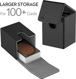 Deck Box compatible with MTG Cards, Trading Card Case with 2 Dividers per Holder - Image 5