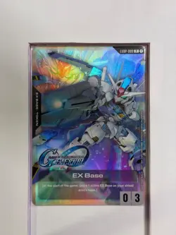 EXBP-009 EX Base Gundam Aerial - SD Gundam Generation G Eternal TCG Card Game P - Image 1